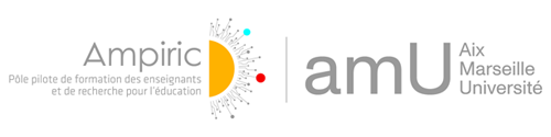 Logo AMPIRIC, Pole pilote de formation des enseignants et de recherche pour l'éducation
